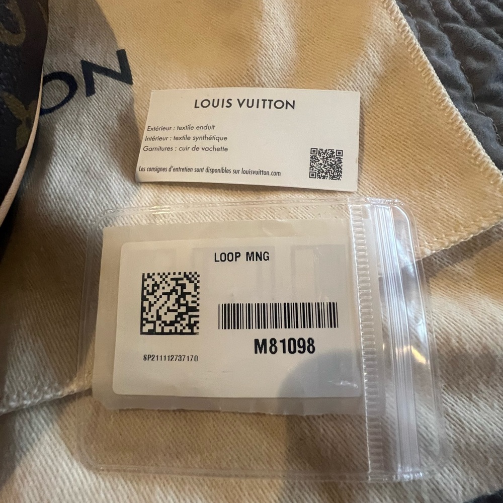Louis Vuitton Loop bag with chain and adjustable leather strap - Picture 7 of 16